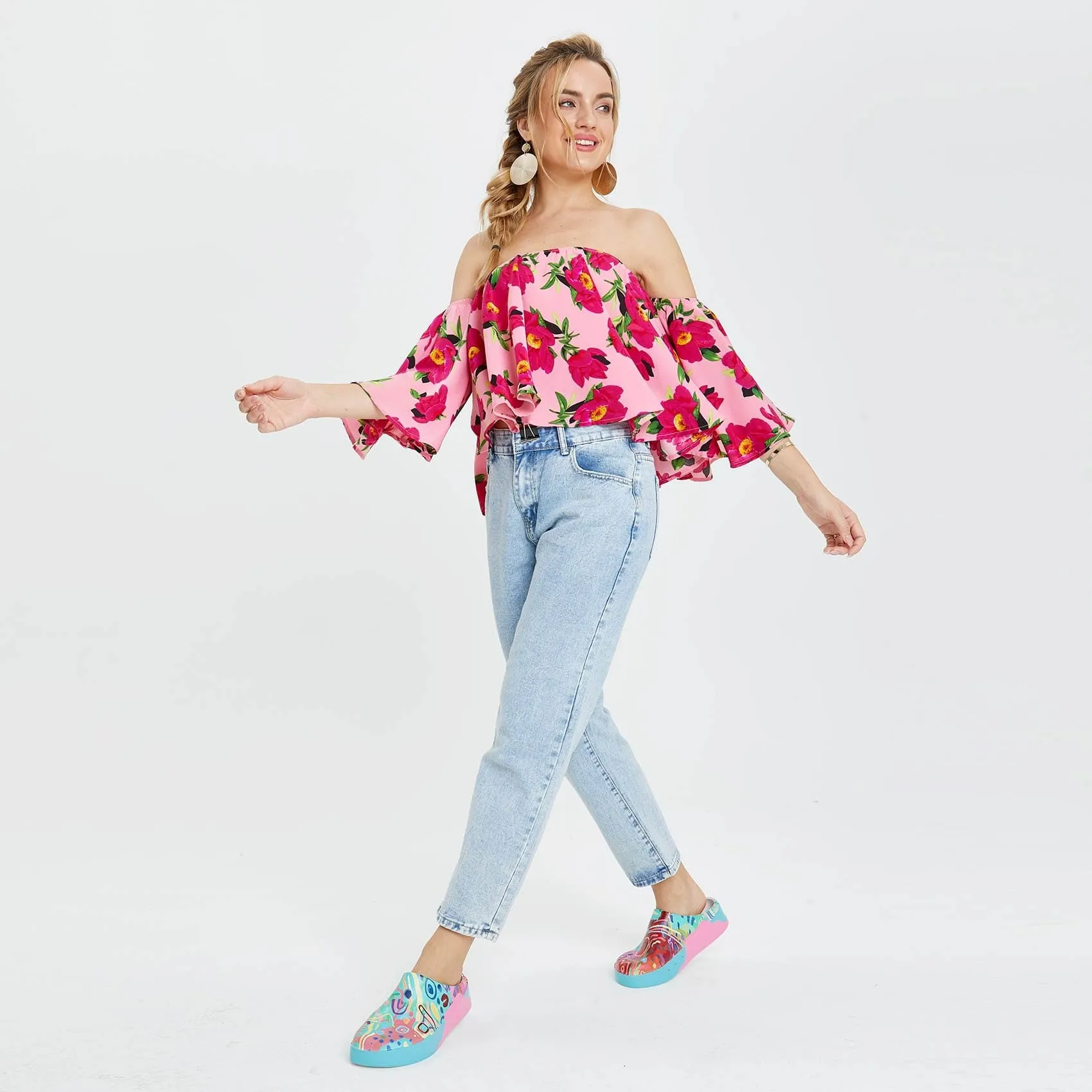 Spring Sprout Tenerife Women Rubber Slip On Sandals