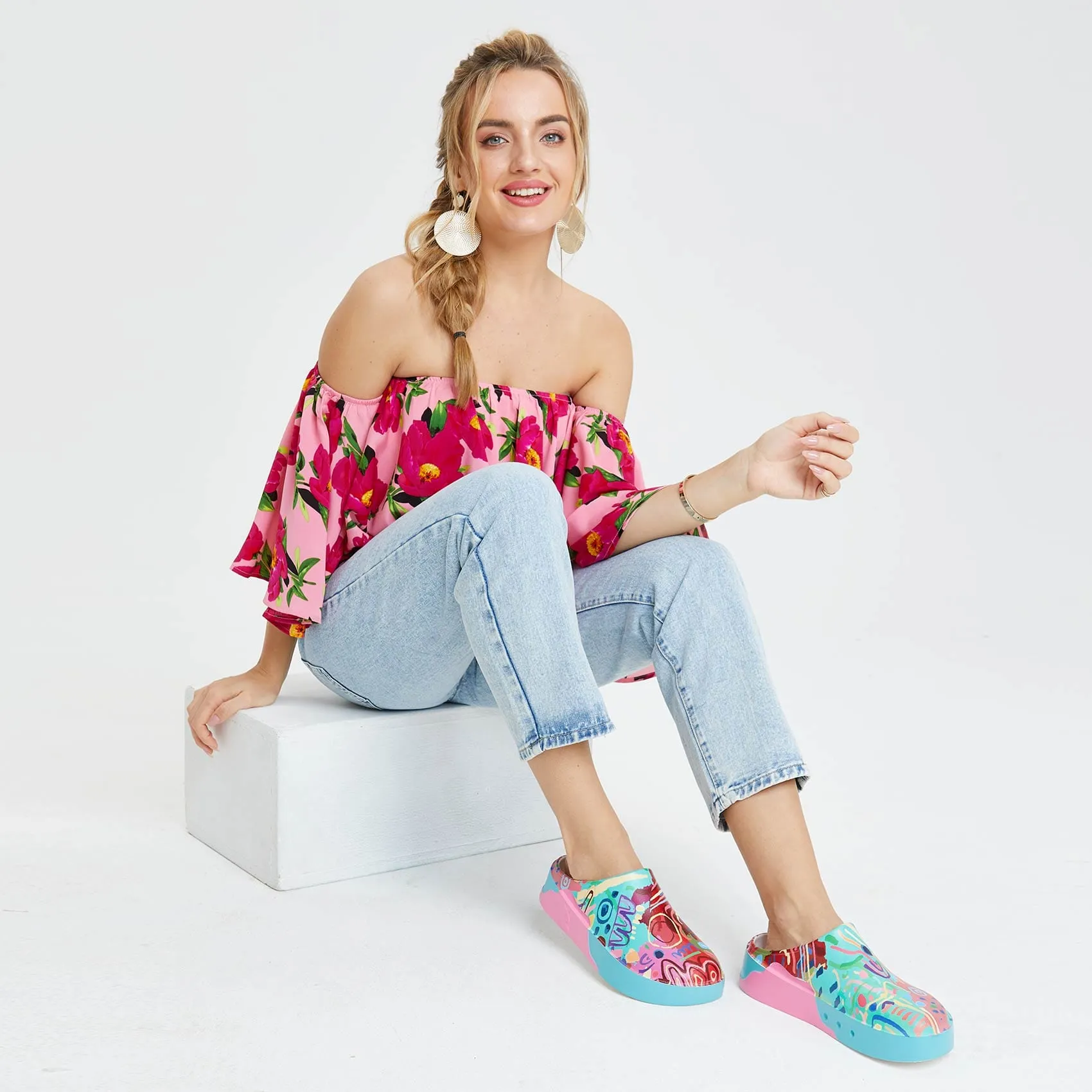 Spring Sprout Tenerife Women Checker Slip On