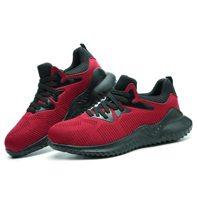 Fashion Safety Shoes Work Boots With Zipper On Side