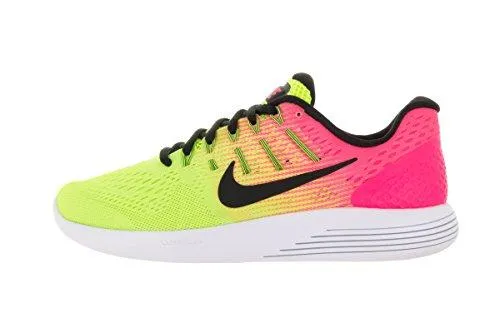 Nike Lunarglide 8 Oc MultiColor/MultiColor AnkleHigh Fabric Running Shoe 8M Asics High Cushion Running Shoes