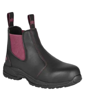 Good Rubber Work Boots KingGee Women's Tradie Pull Up Boot K27390