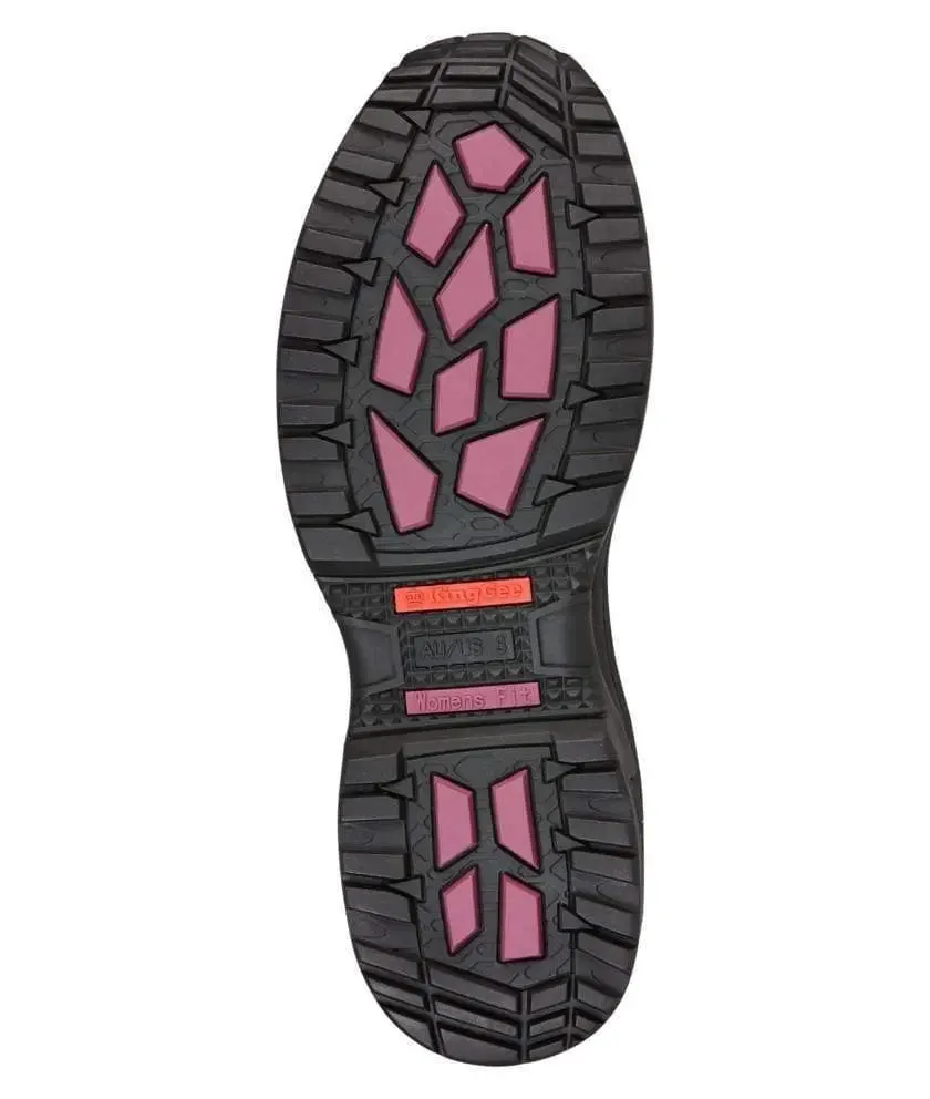 Work Boots Non Steel Toe KingGee Women's Tradie Pull Up Boot K27390