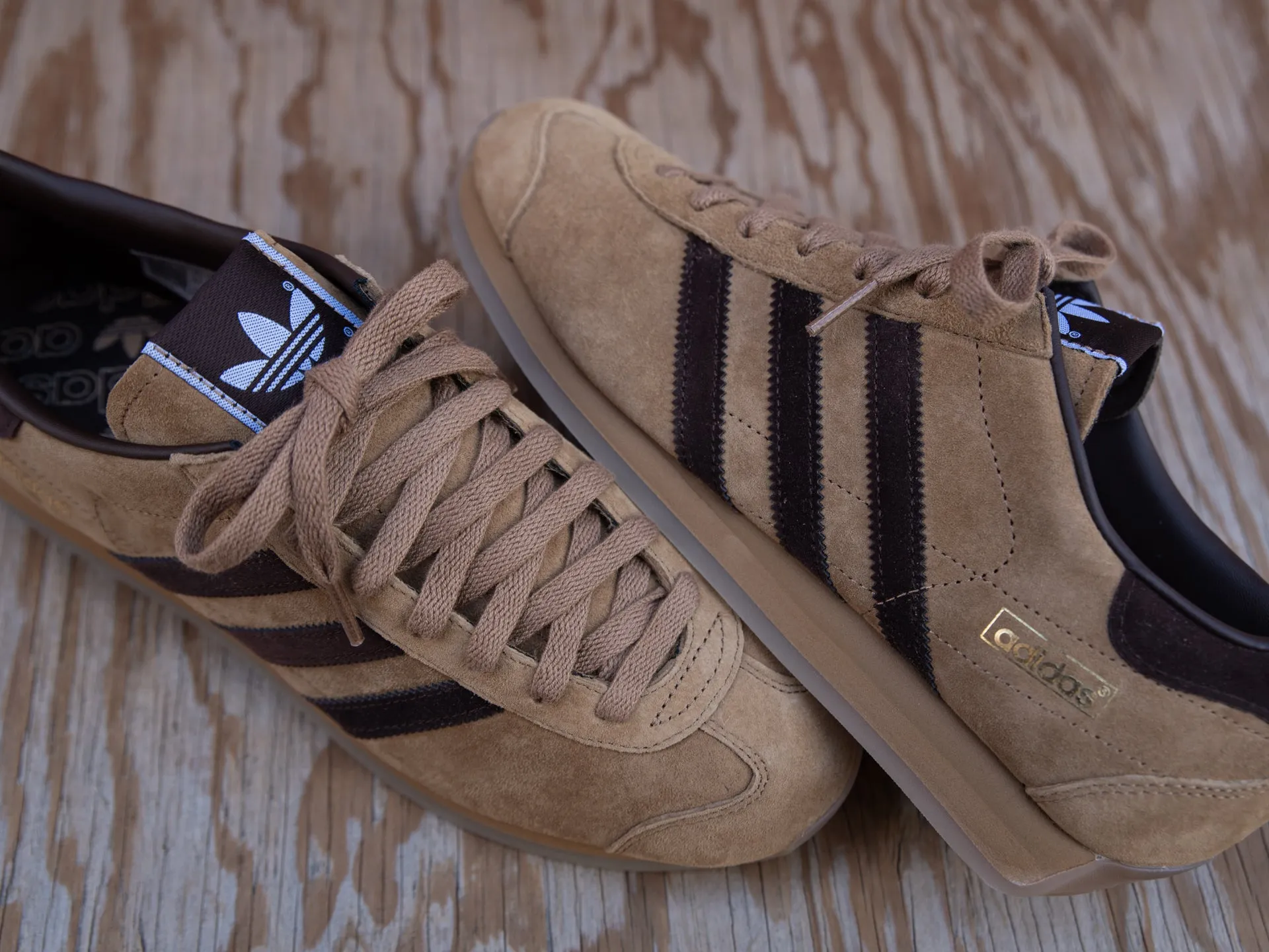 Adidas Shoes Ozweego Adidas Country Japan 'Brown Desert/Dark Brown'