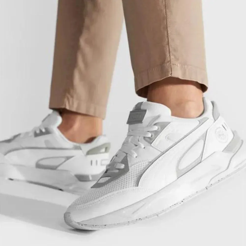 PUMA Mirage Sport Trainers Men 38437201-WHT Asics Touch Footy Shoes