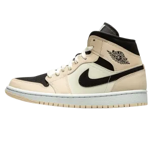 Air Jordan 1 Mid Wmns 'Barely Orange' Asics Olympic Shoes 2024