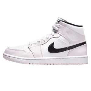 Asics Gel Rocket Indoor Court Shoes Air Jordan 1 Mid Wmns 'Barely Rose'