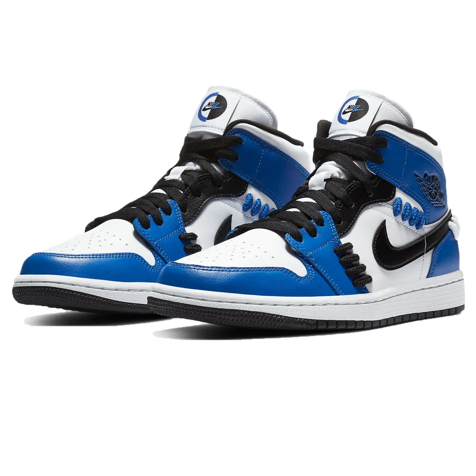 Asics Walking Tennis Shoes Air Jordan 1 Mid Wmns 'Sisterhood'