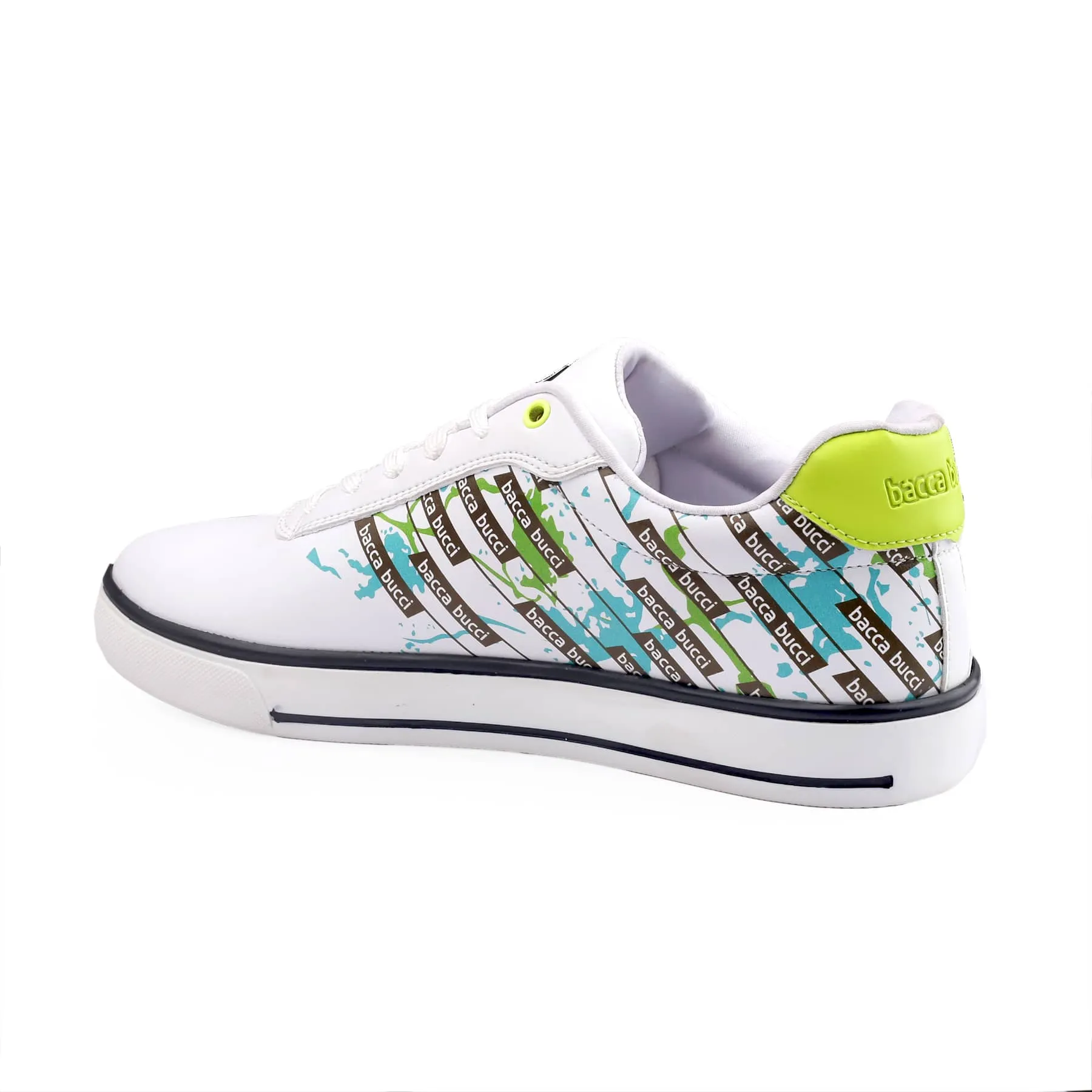 Bacca Bucci Urban Cartographer Flat Rubber Sole Shoes