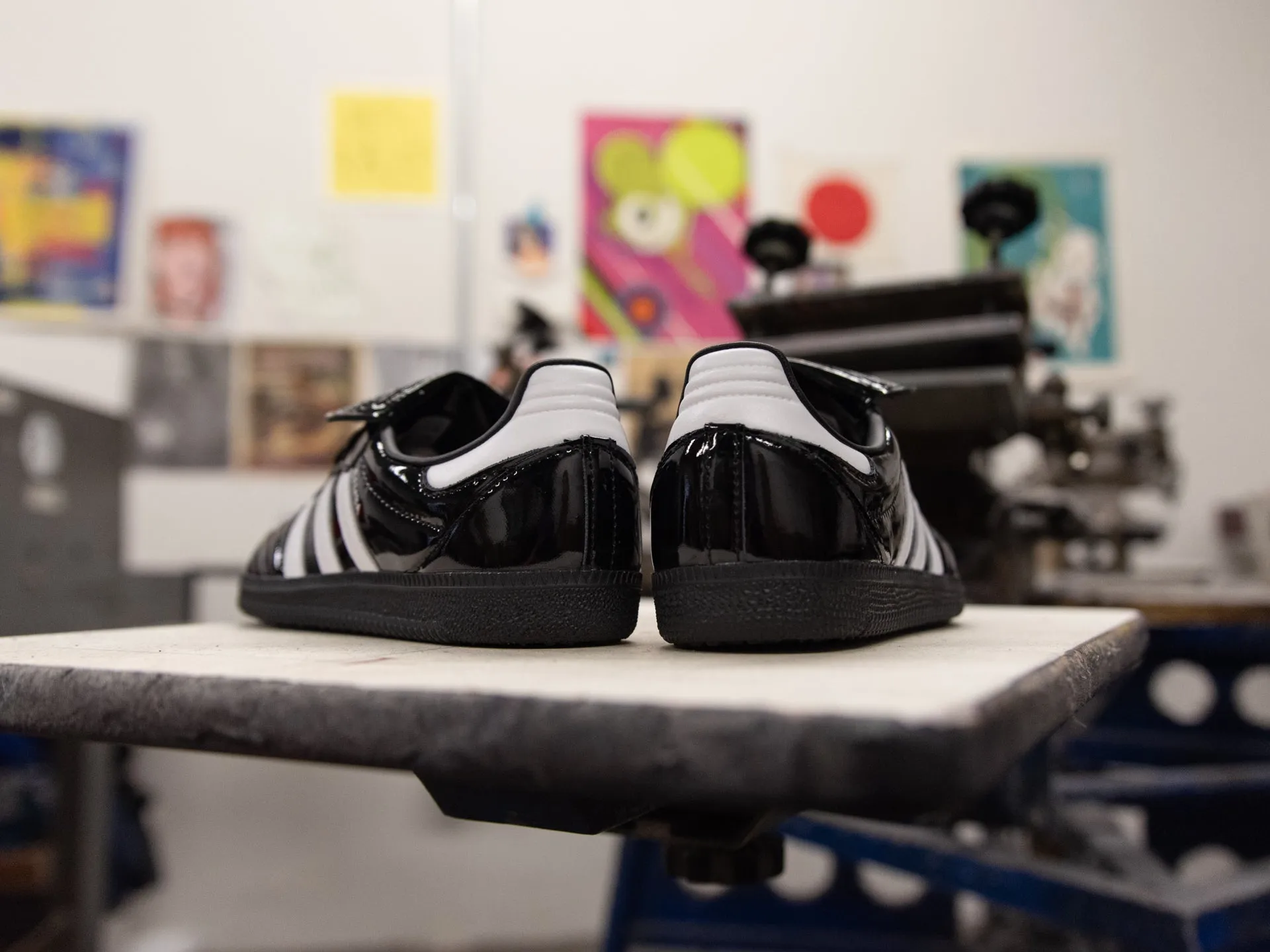 Adidas Women's Samba LT 'Black Patent' Cute Adidas Shoes