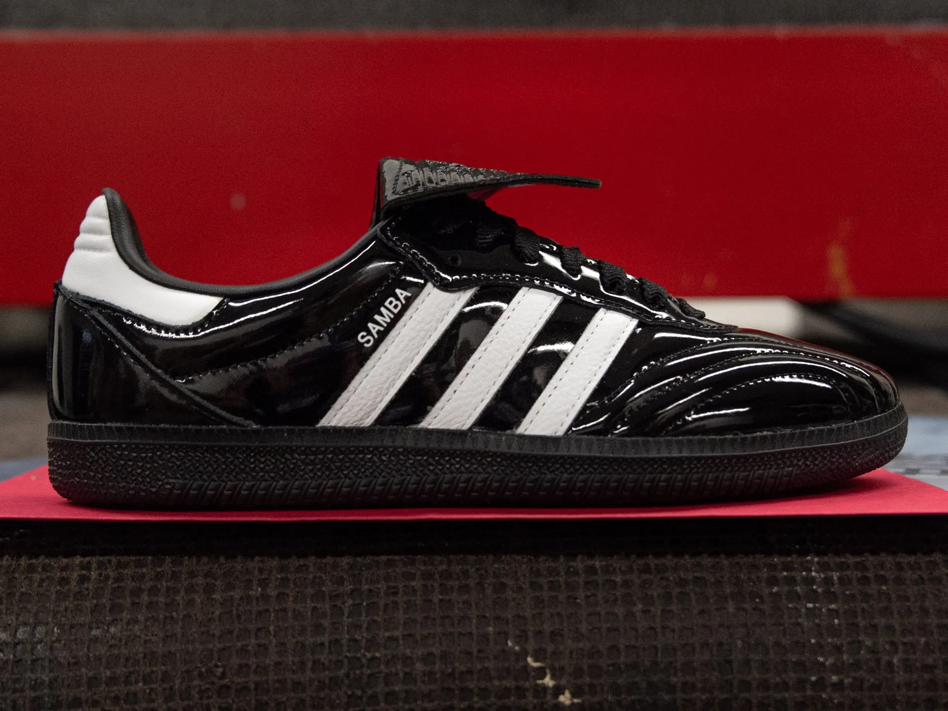 Slim Adidas Shoes Adidas Women's Samba LT 'Black Patent'