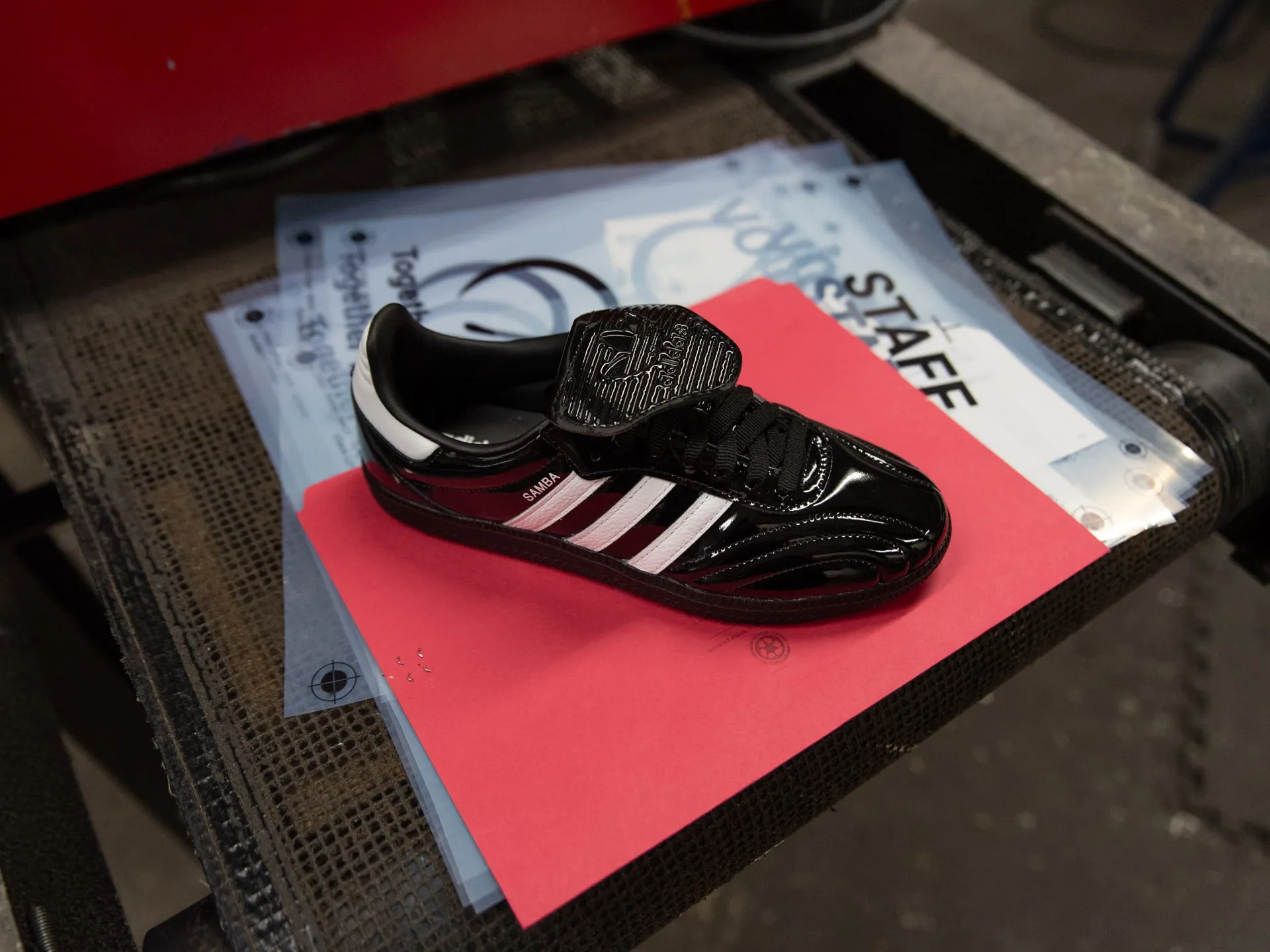 Adidas Women's Samba LT 'Black Patent' Adidas Laceless Shoes