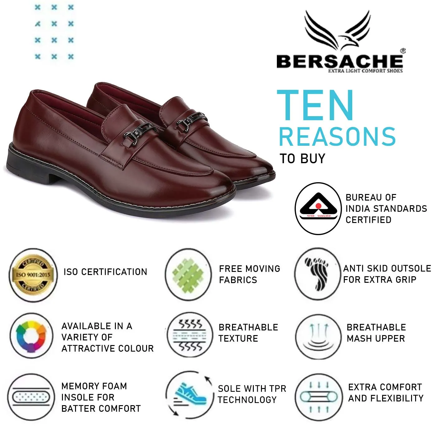 Bersache Sneaker, Loafers ,Casual with extra comfort snearkers for men (Brown) Cowgirl Slippers