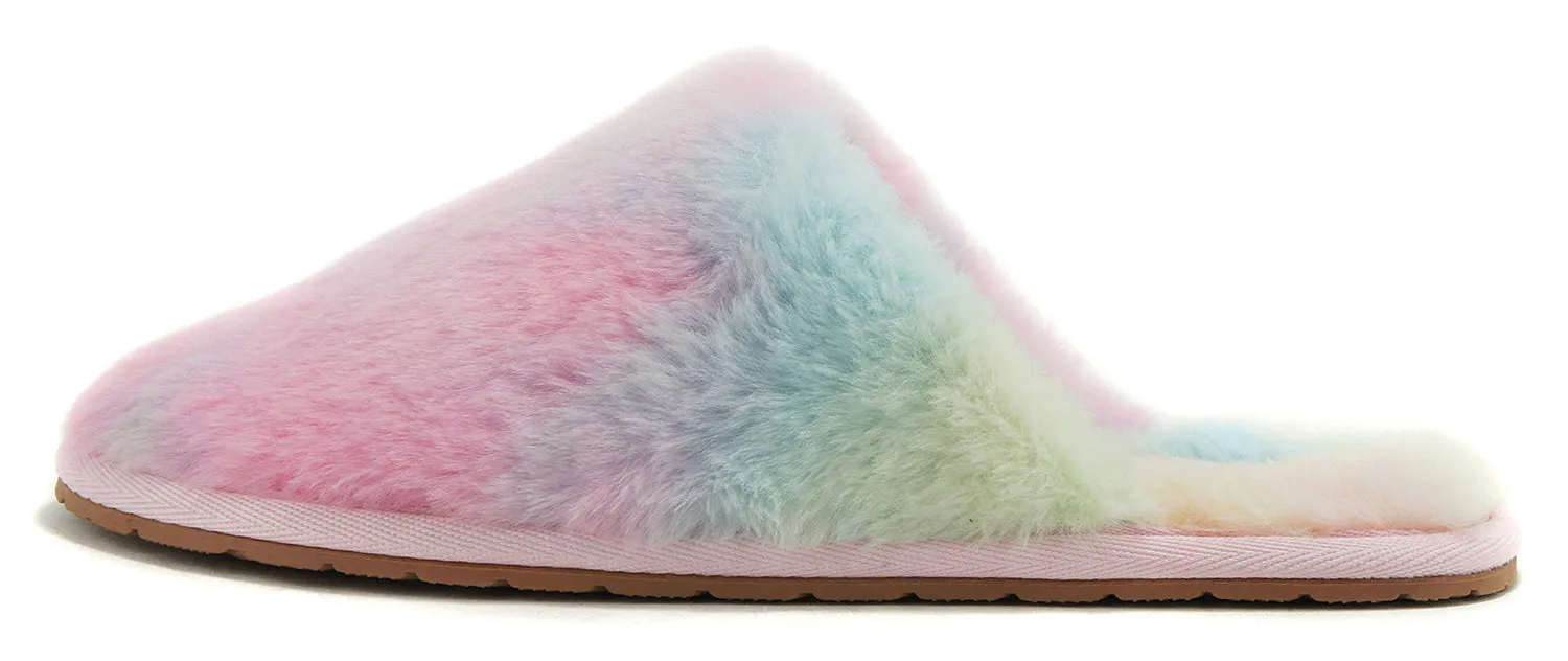 Baltimore Ravens Flip Flops ALLOW-S Rainbow Soda