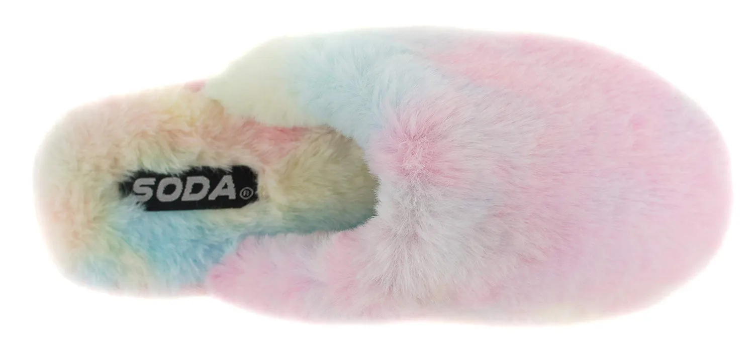 ALLOW-S Rainbow Soda Flip Flops Roxy Vista