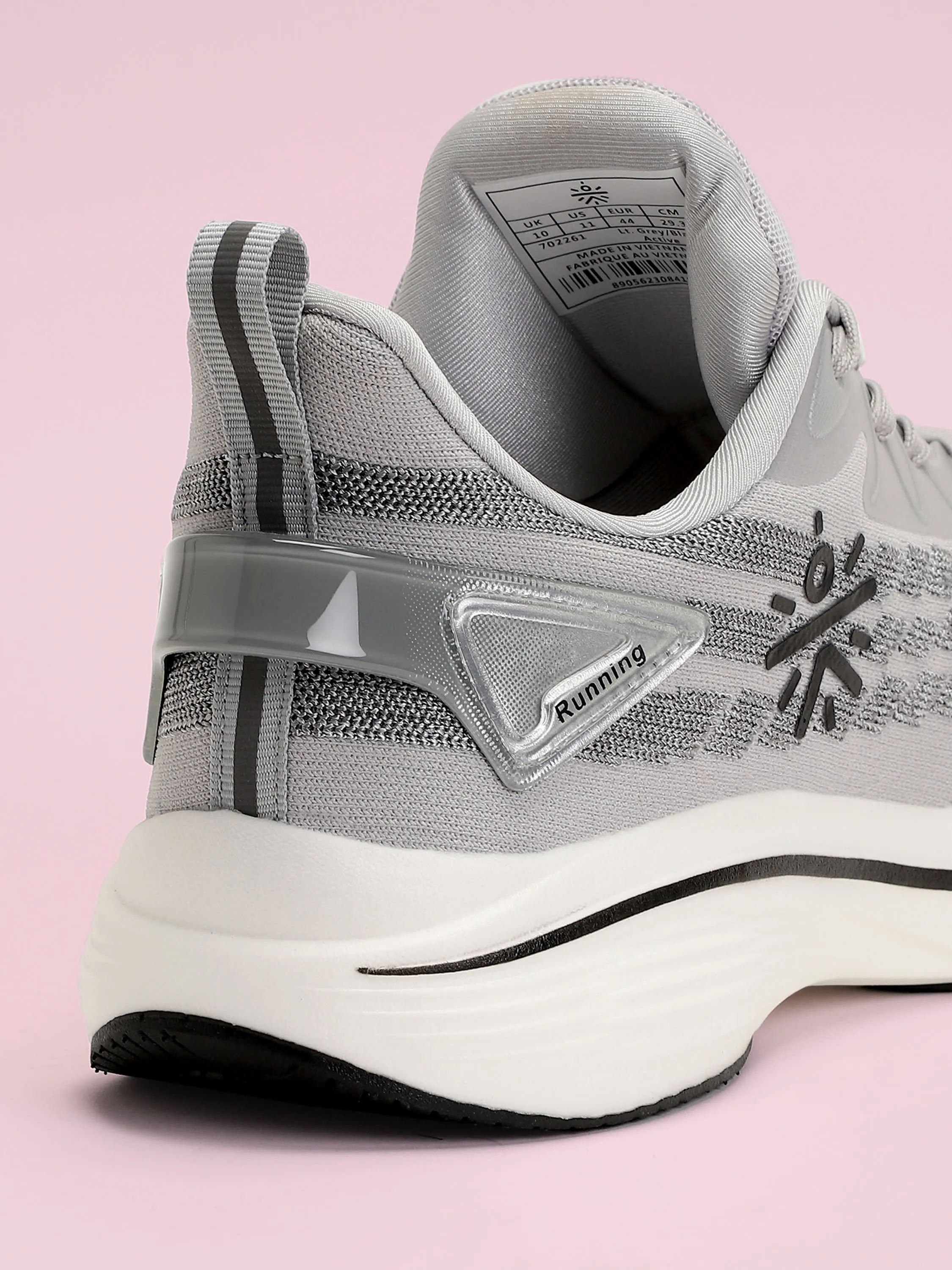 Running Shoes For Barefoot Runners Active Men Running Shoes - L.Grey