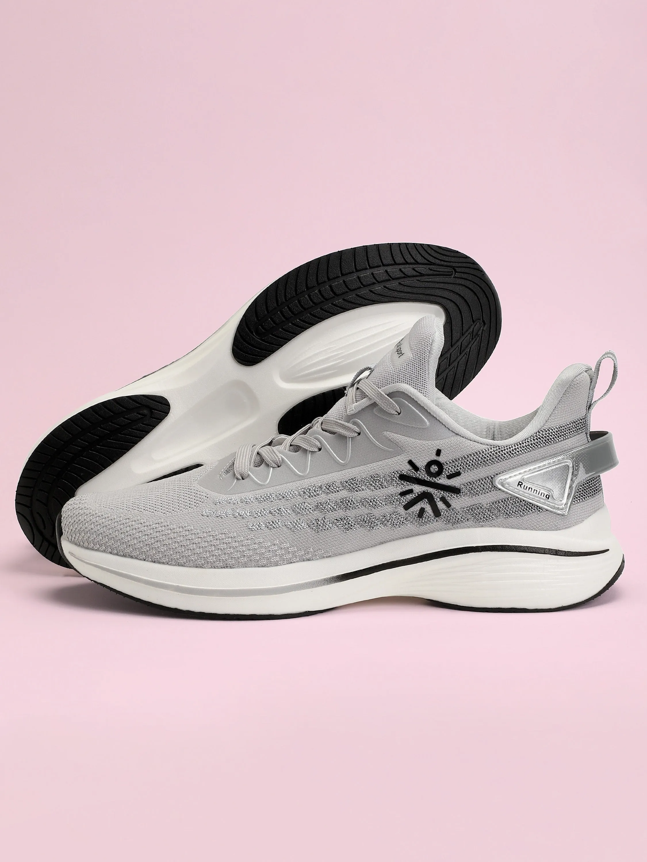 Best Running Shoes Treadmill Active Men Running Shoes - L.Grey