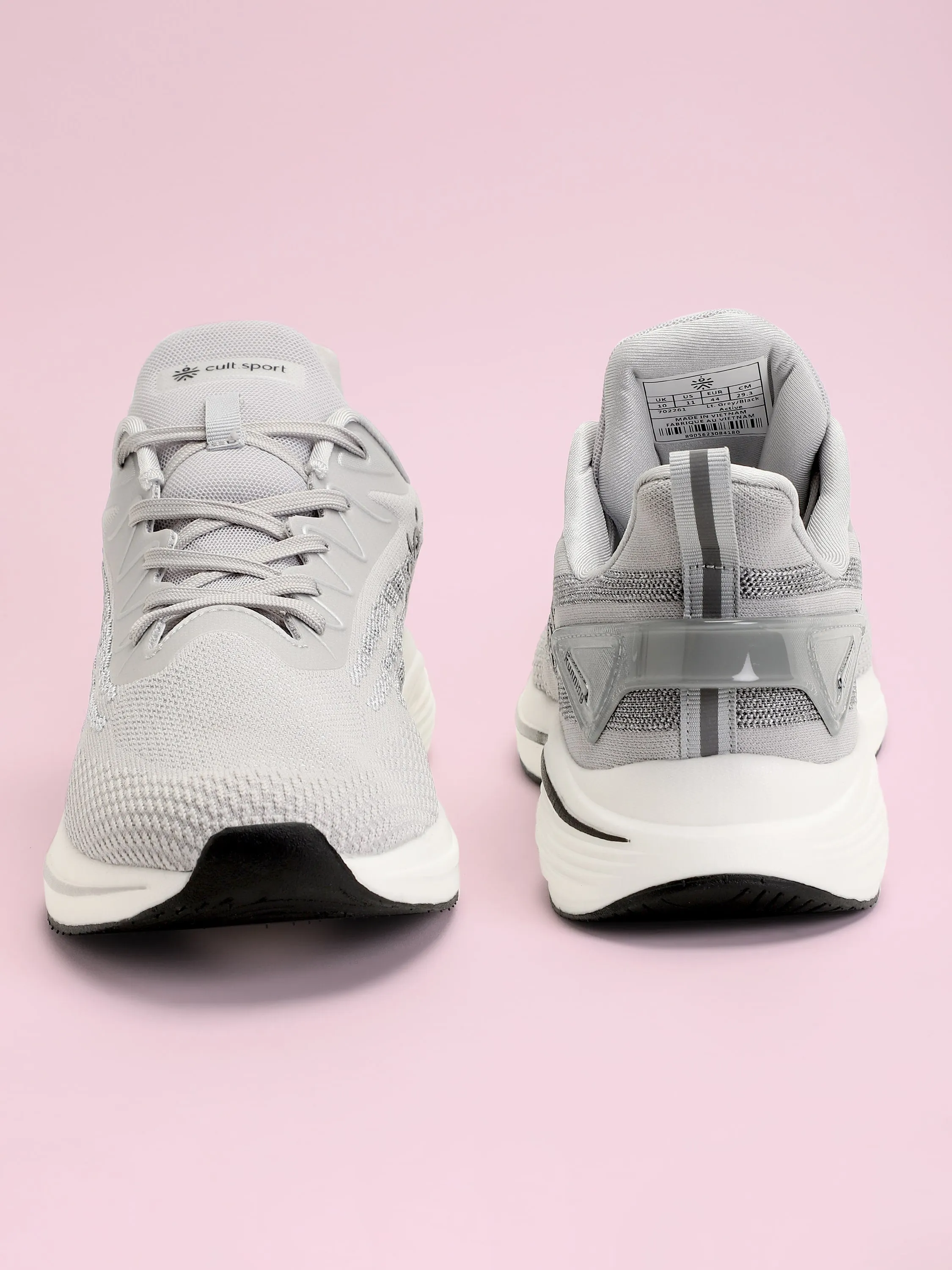 Walk Run Shoes Active Men Running Shoes - L.Grey