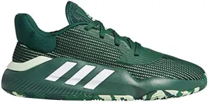 adidas Pro Bounce 2019 Low Shoe - Men's Basketball Dark Green/White/Glow Green Adidas Alexander Wang Shoes