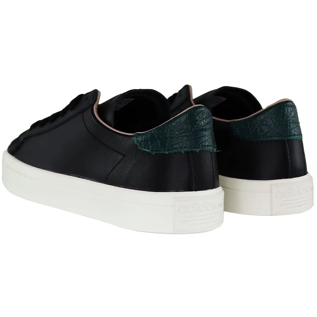 Adidas Latest Shoes Adidas Court Vantage Womens Black Trainers