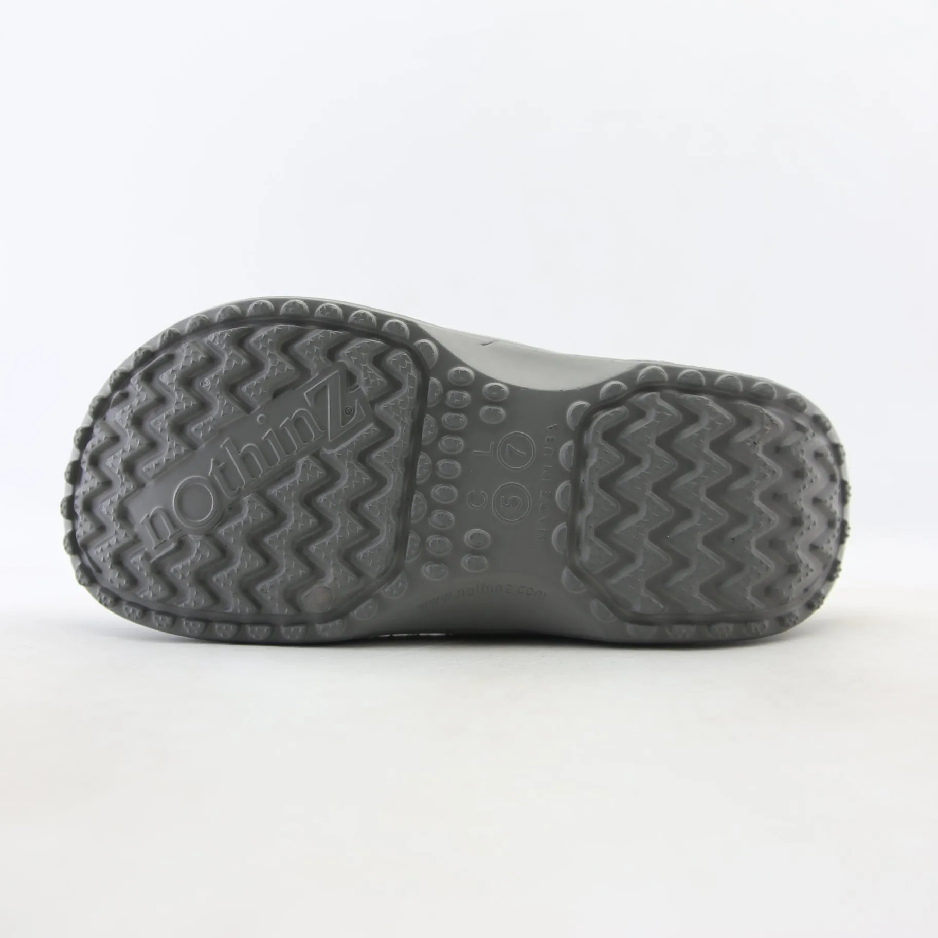 Ruby Slippers Real NOTHINZ CLOG - GRAY