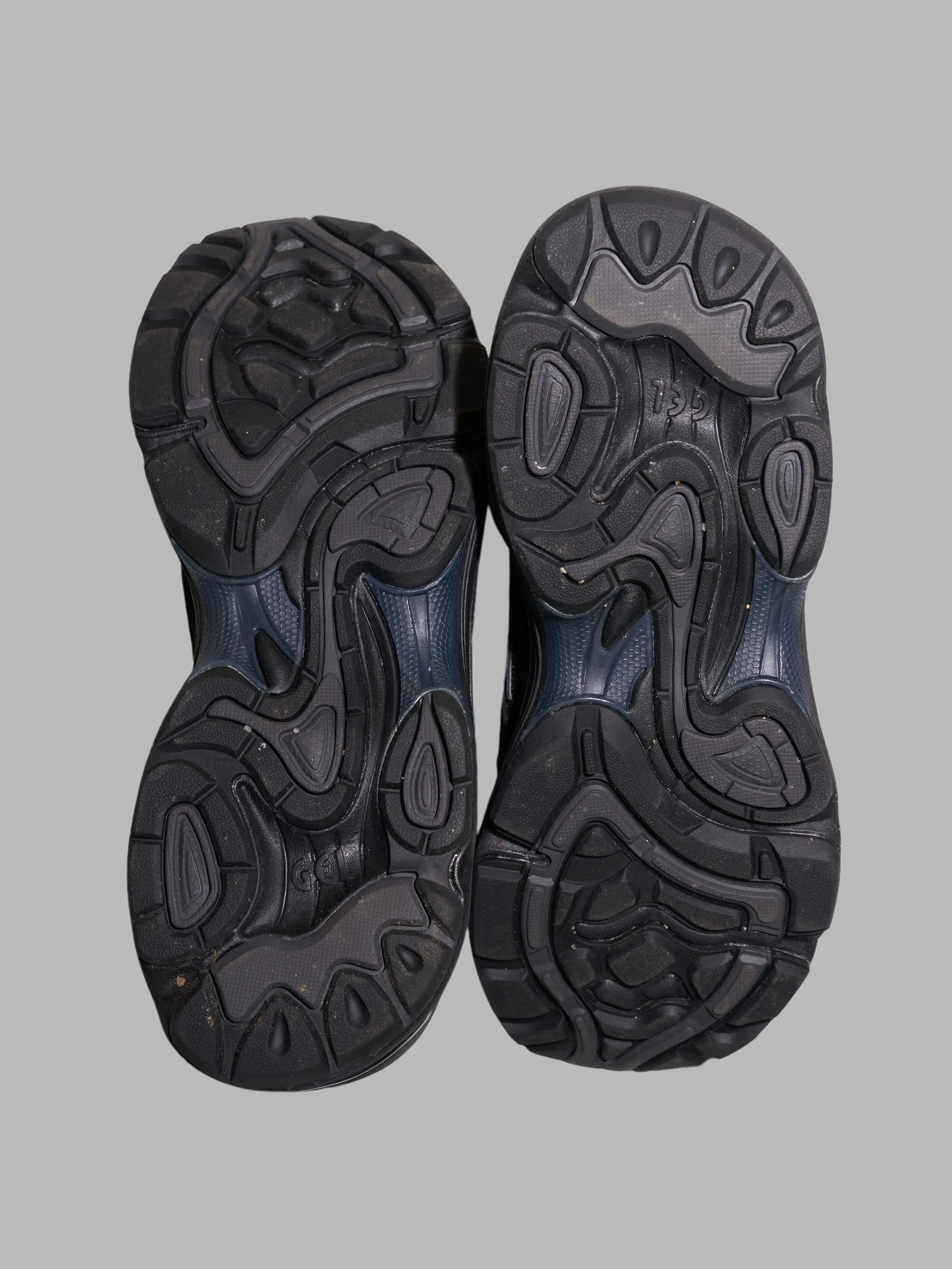 Asics black Gel-Preleus sneakers - EU size 38 US mens 5.5 womens 7 Asics Hiking Shoes