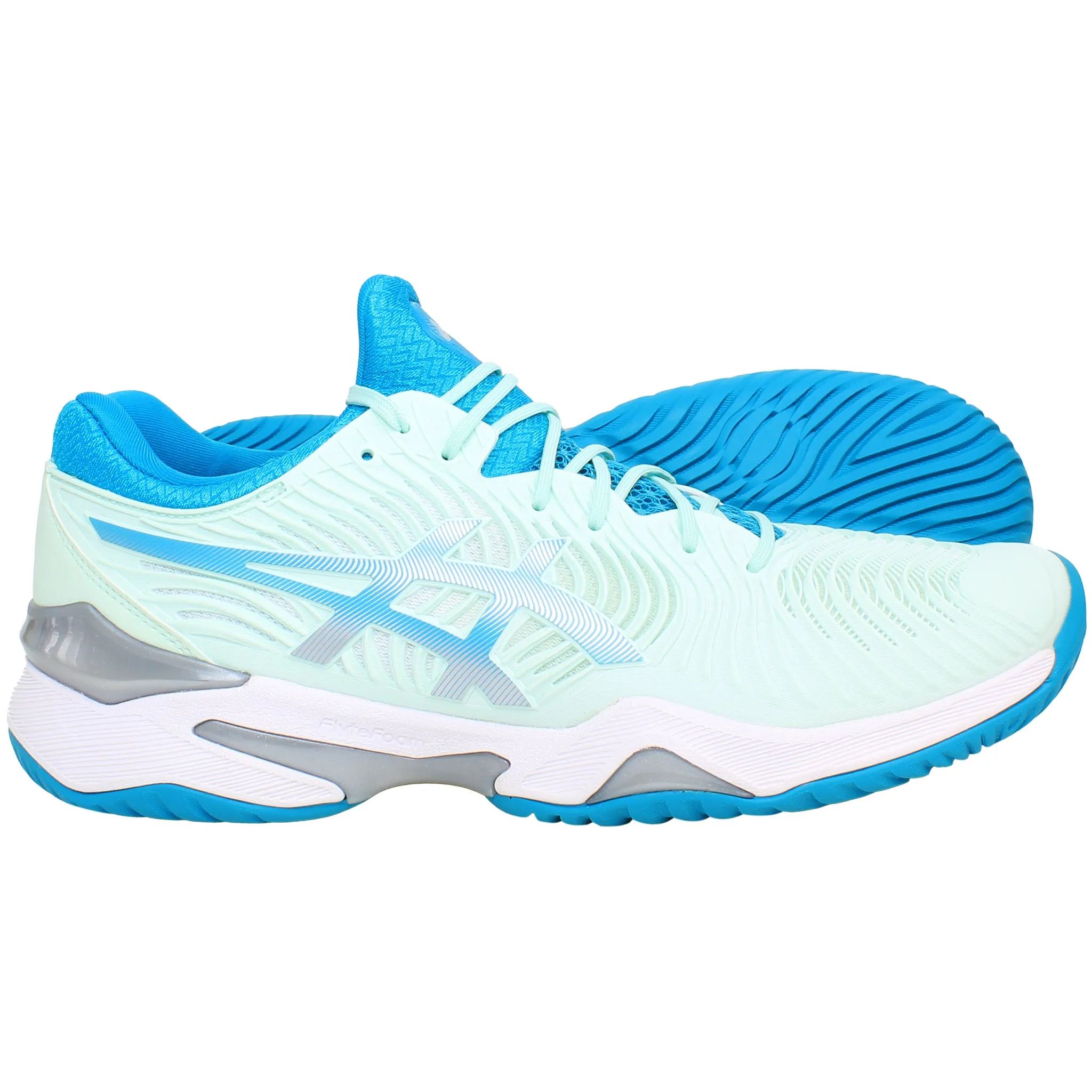 Asics Court FF 2 Womens Green Tennis Shoes Asics Tennis Shoes Nz