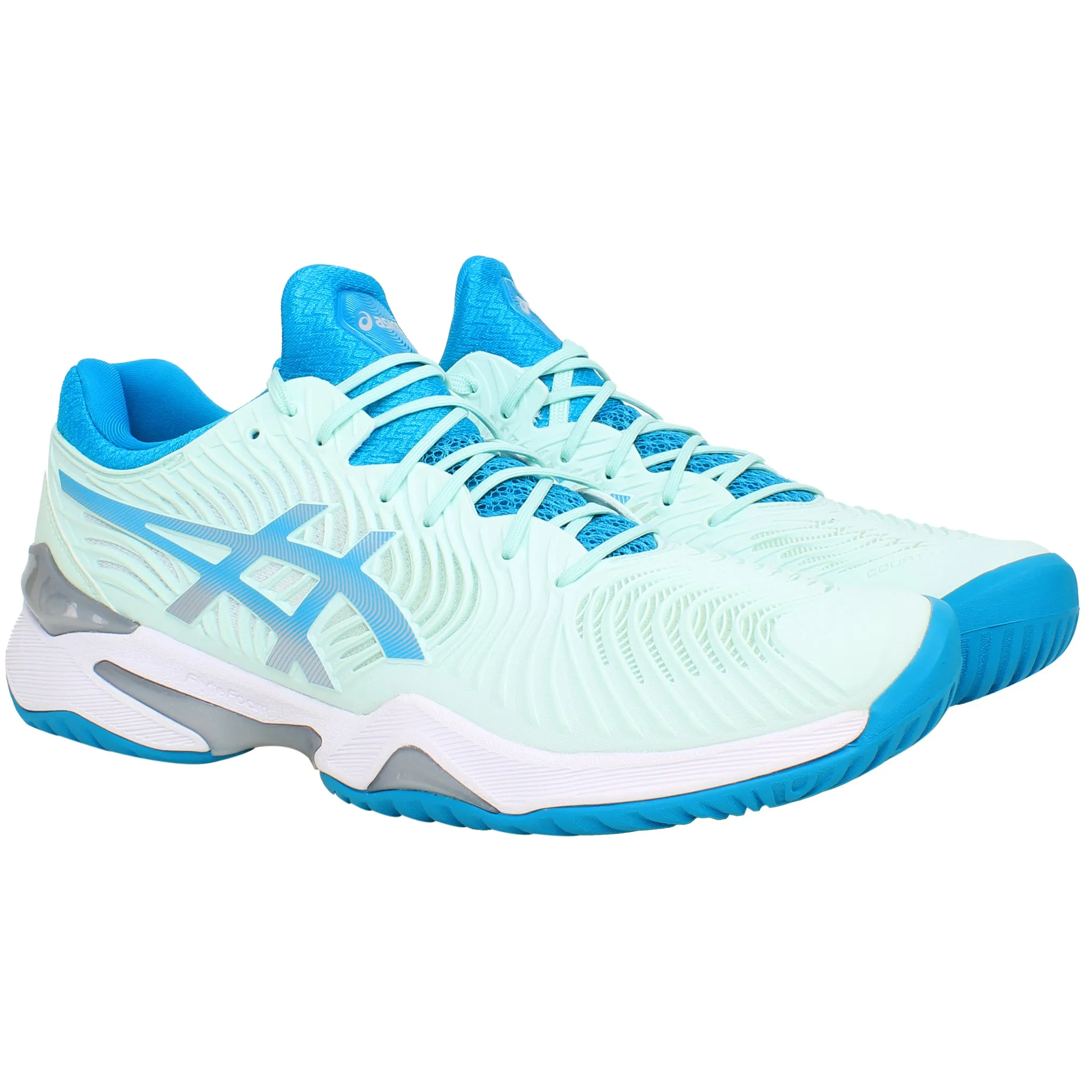 Asics Court FF 2 Womens Green Tennis Shoes Paolini Asics Shoes