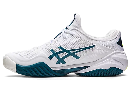 Asics Court FF 3 (White/Gris Blue) Asics Shoes New Model 2024