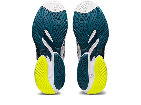 Asics Weightlifting Shoe Asics Court FF 3 (White/Gris Blue)