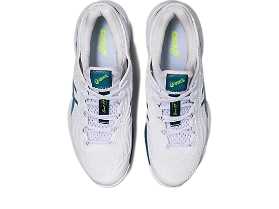 Asics Court FF 3 (White/Gris Blue) Asics Shoes Ranking