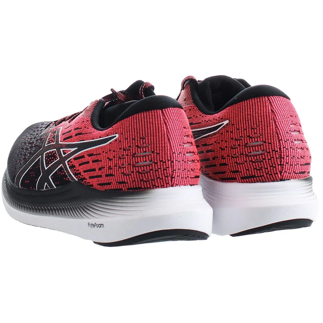 Asics EvoRide 2 Womens Red/Black Trainers Wide Asics Running Shoes