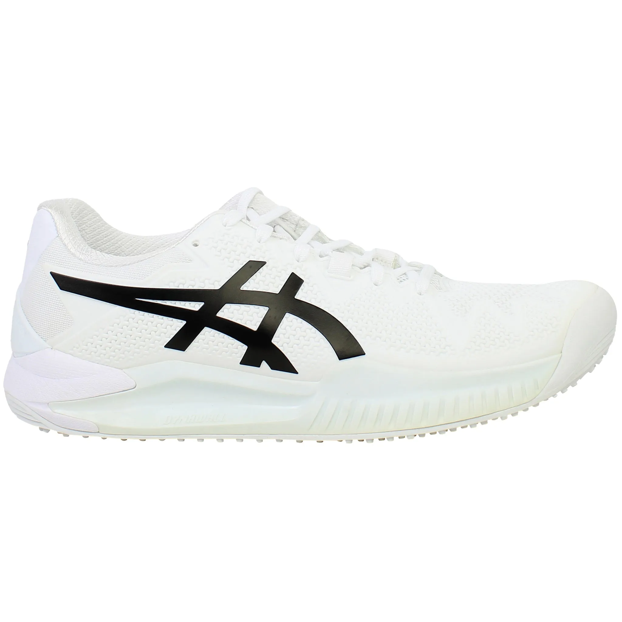 Asics Rubber Shoes Asics Gel-Resolution 8 Grass Womens White Tennis Shoes
