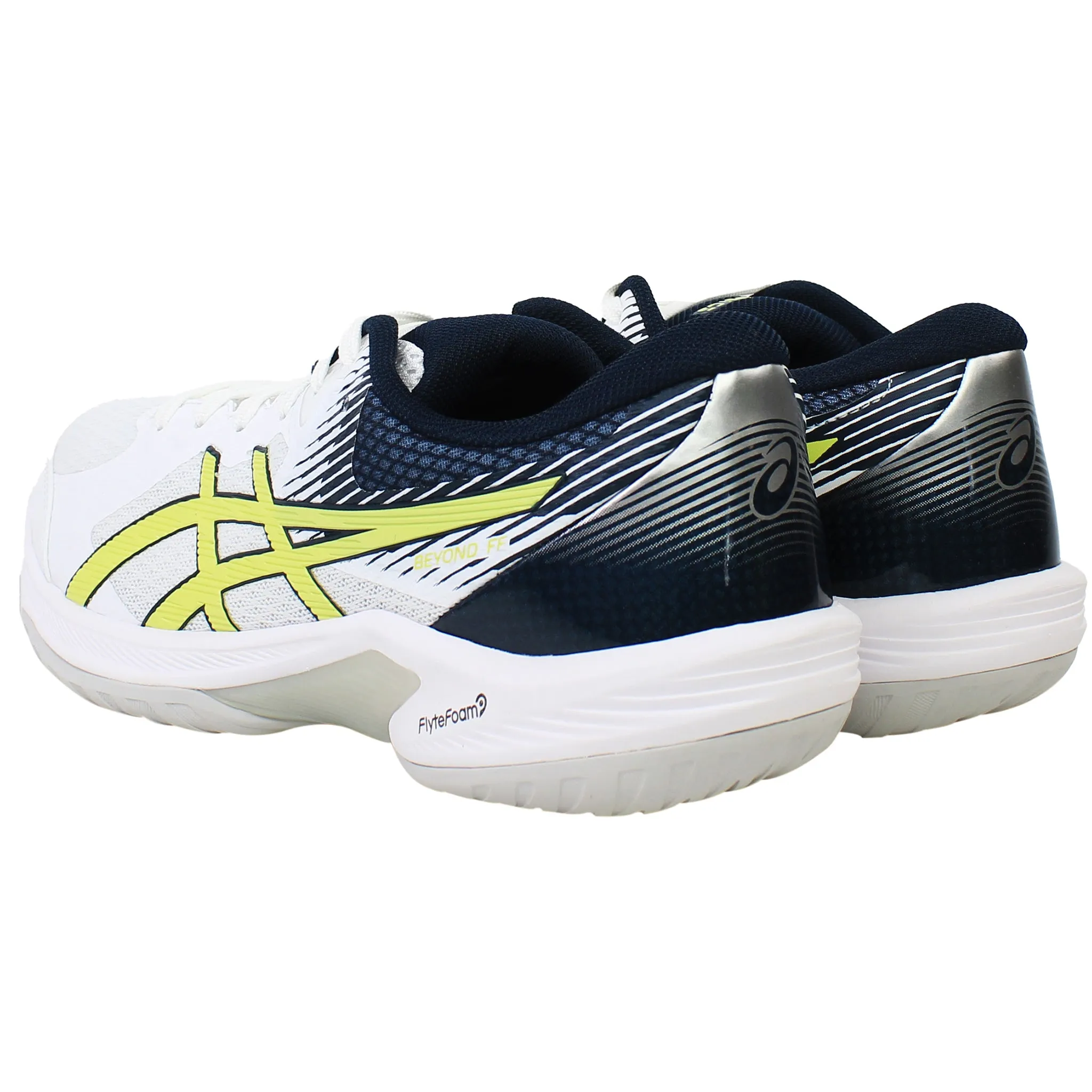 Asics Gel Beyond FF Mens White Voleyball Shoes Asics Army Shoes