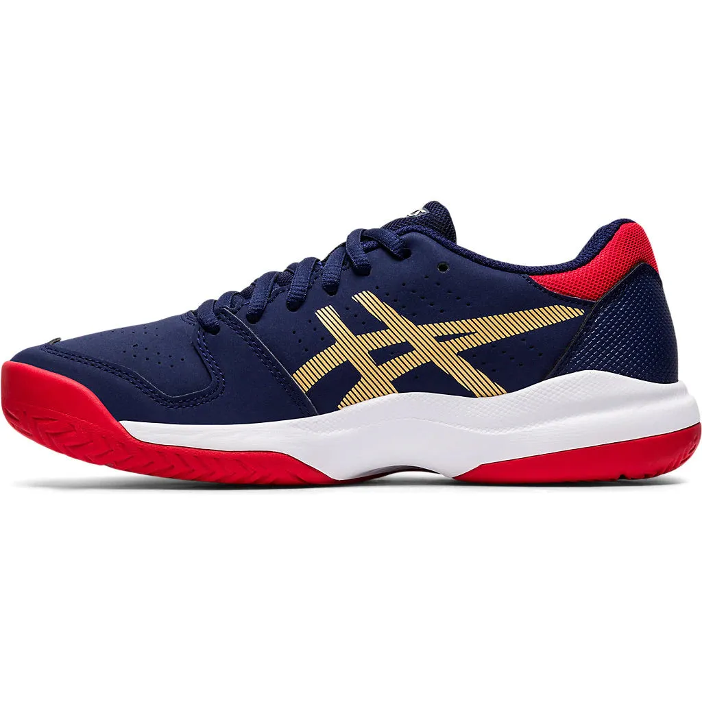 Asics Gel Game 7 Peacoat Red Juniors Tennis Shoes Asics Kageyama Shoes