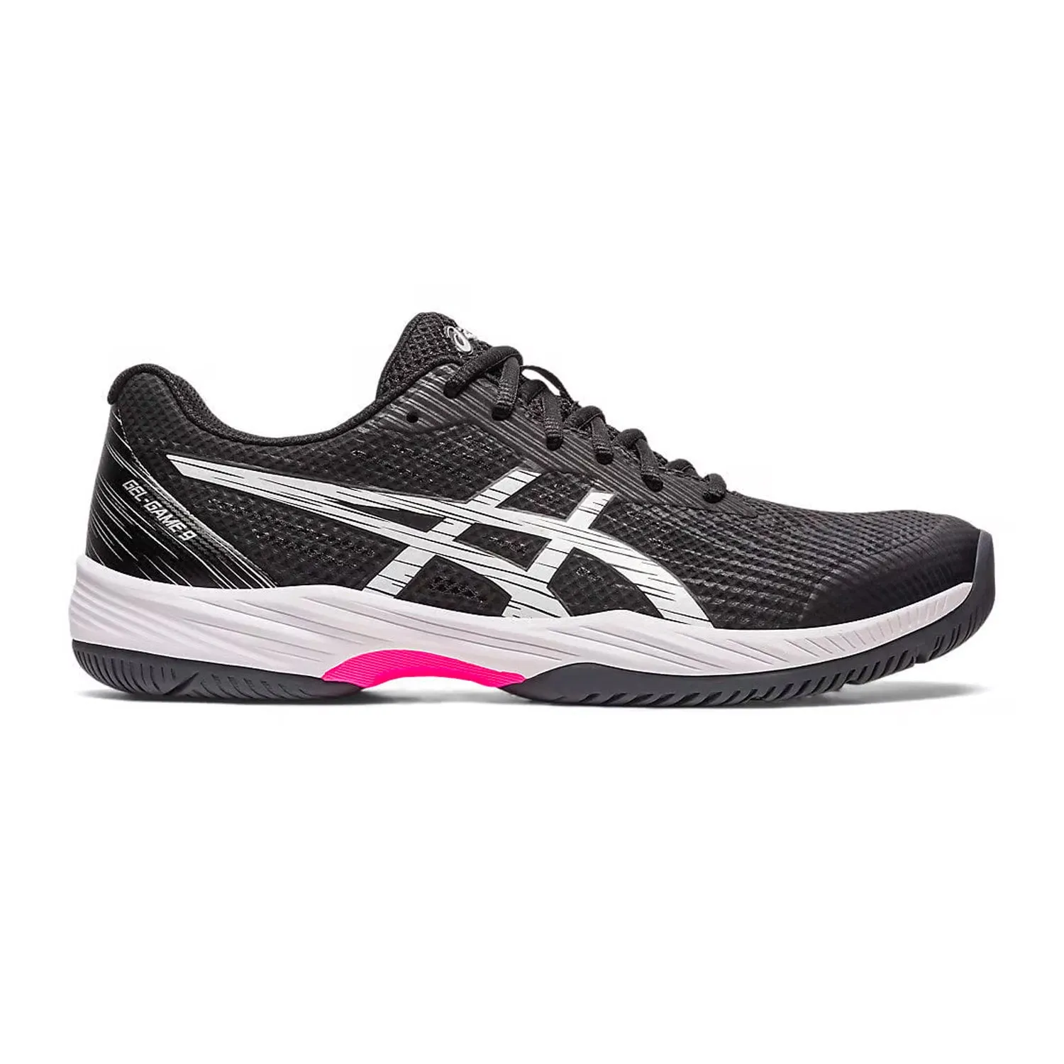 Asics Gel Game 9 Tennis Shoes Black/Hot Pink - 1041A337.001 Asics Exeo Wrestling Shoe