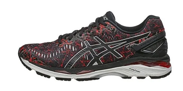 ASICS GEL-KAYANO 23 Asics 2018 New Hot Sale Man's Cushion Stability Running Shoes ASICS Sports Shoes Sneakers GQ  Gym Shoes Men Asics Volleyball Shoes Size Chart