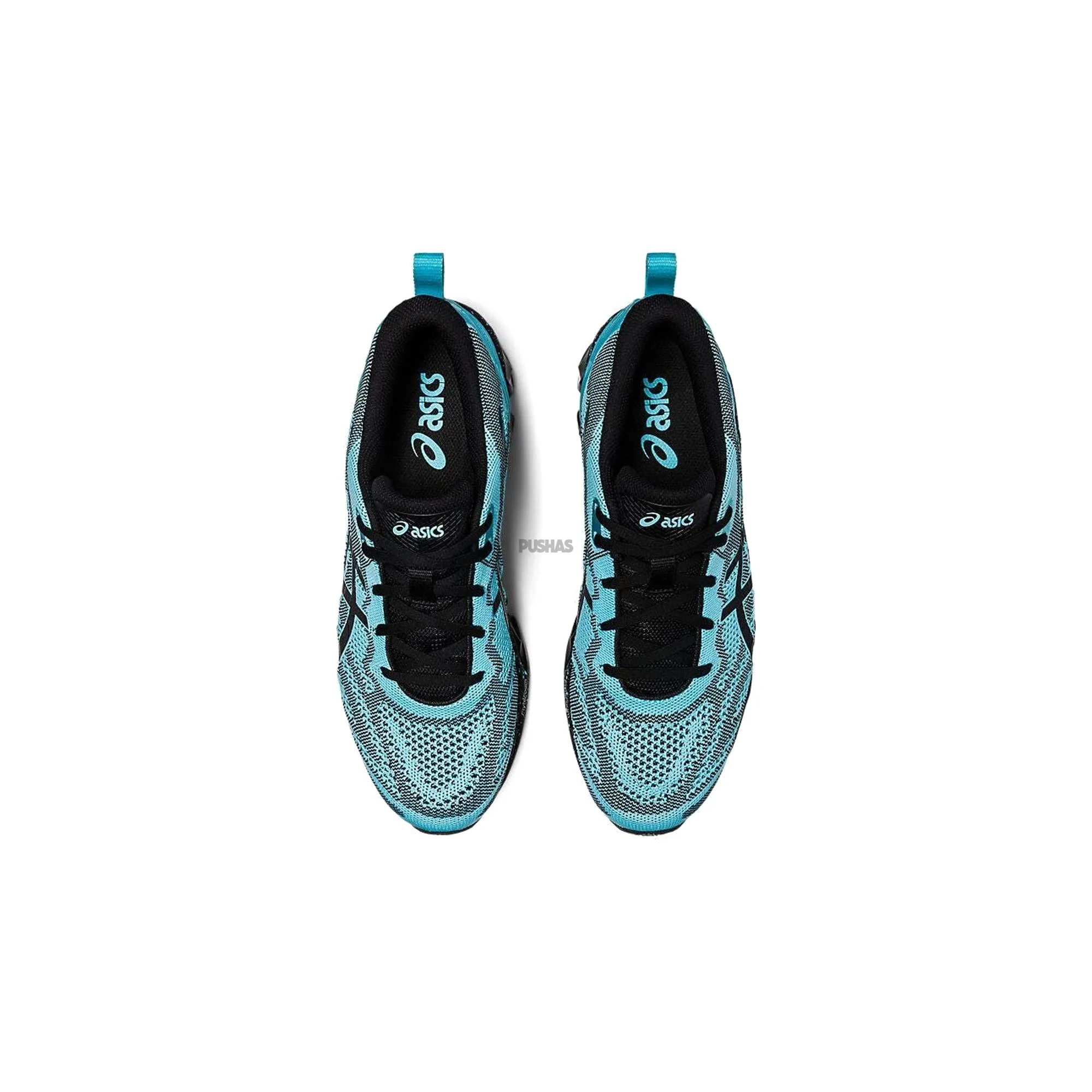 Asics GEL-QUANTUM 360 VII Knit 'Bright Cyan / Black' Weightlifting Shoes Asics