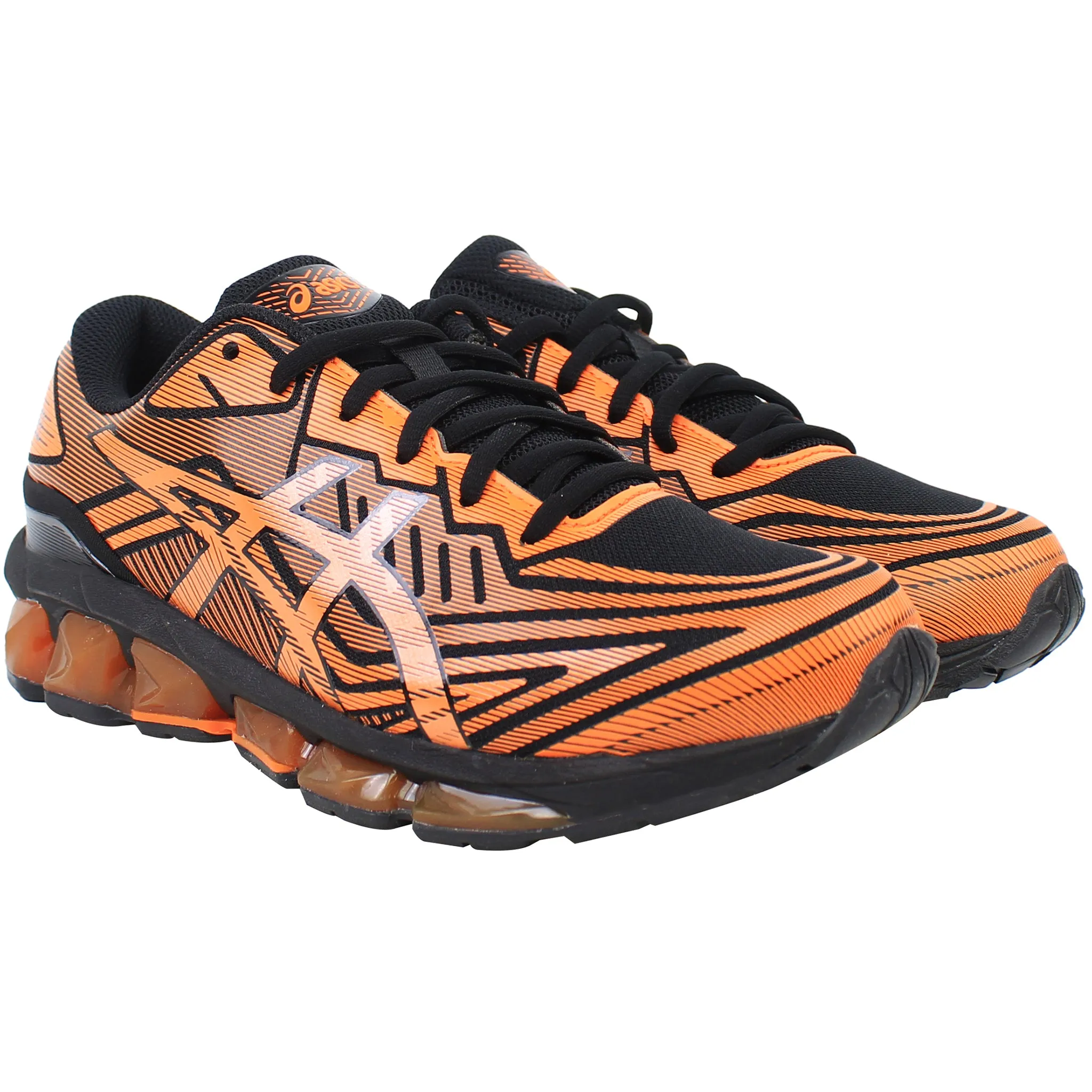 Asics Gel-Quantum 360 VII Mens Orange Running Shoes Asics Walking Tennis Shoes
