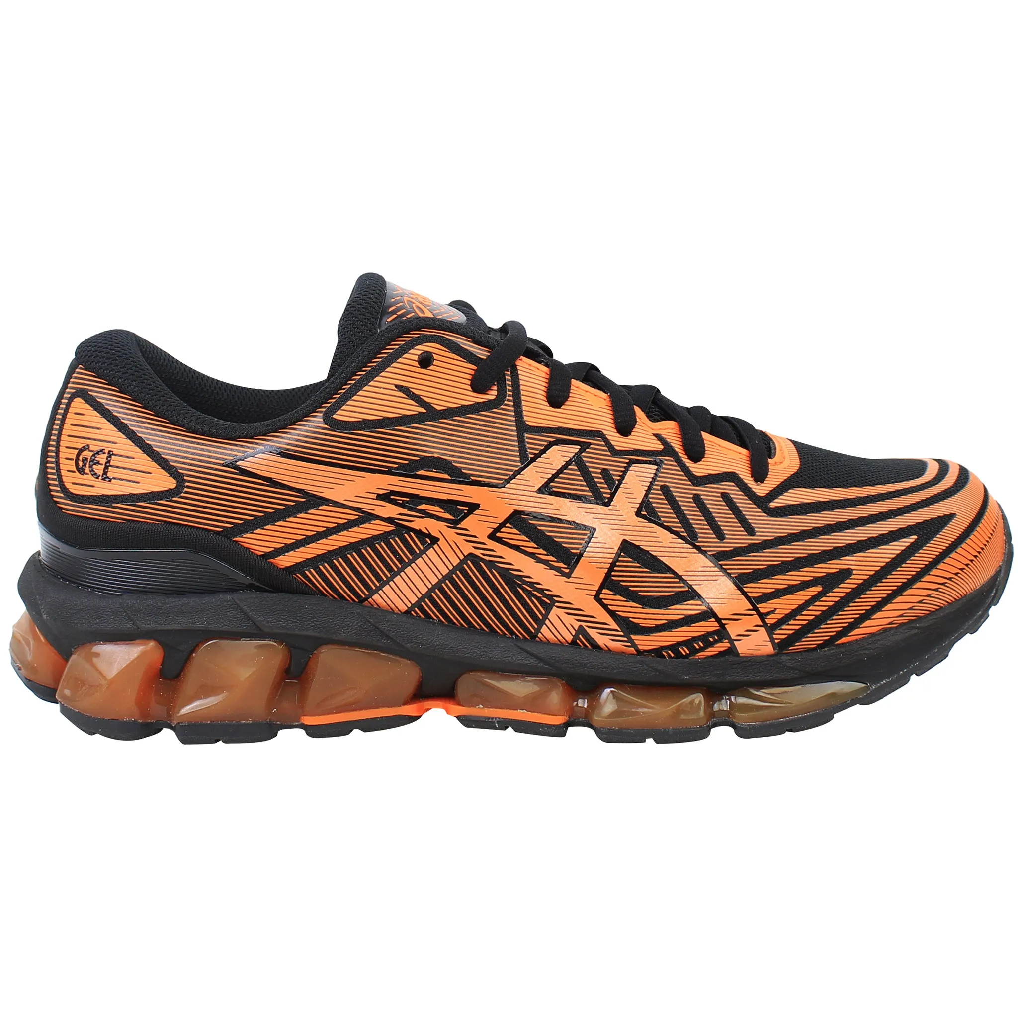 Asics Gel Game Netball Shoes Asics Gel-Quantum 360 VII Mens Orange Running Shoes