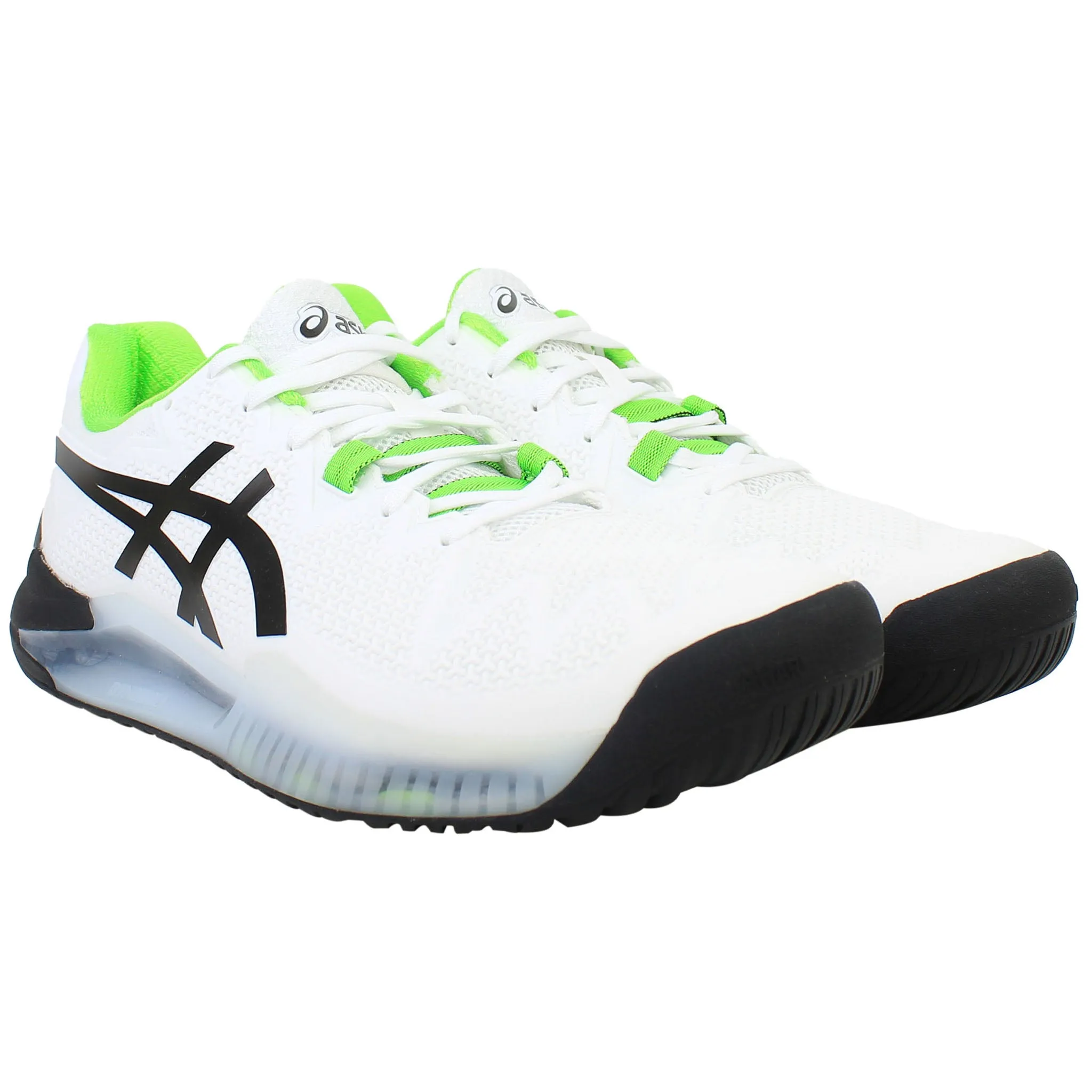 Asics Gel-Resolution 8 Mens White Tennis Shoes Asics Cheap Running Shoes