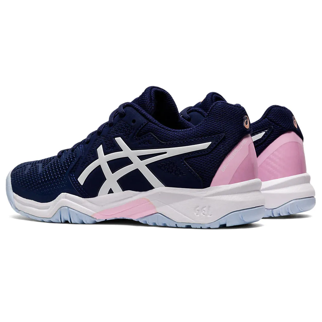 Asics Shoes Jolt 3 Asics Gel Resolution 8 Peacoat Pink Juniors Tennis Shoes