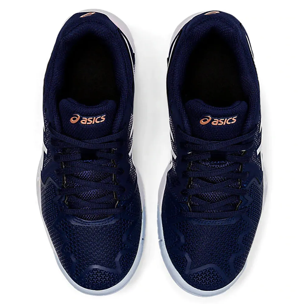 Asics 4e Basketball Shoes Asics Gel Resolution 8 Peacoat Pink Juniors Tennis Shoes