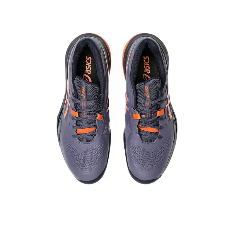 Asics Gel-Resolution X Greyish Purple & Nova Orange Men's Tennis Shoes Asics Gel Scram 4 Trail Running Shoes