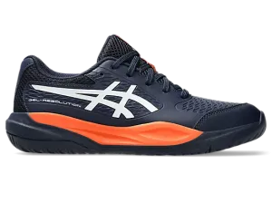 Asics Road Running Shoes Asics Gel Resolution X GS (Midnight/White)