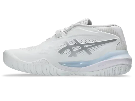 Asics Gel Resolution X (White/Pure Silver) Asics Shoes For Heavy Runners