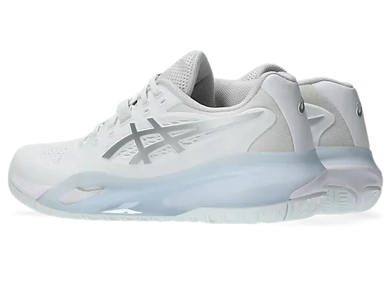 Saucony Asics Running Shoe Asics Gel Resolution X (White/Pure Silver)