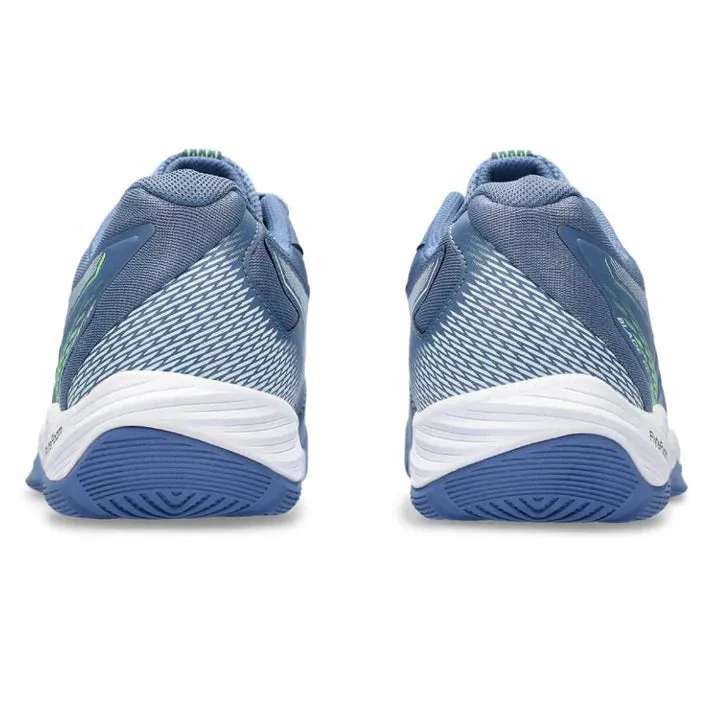Haikyuu Shoes Asics ASICS Men's Blade FF Badminton Shoes (Denim Blue/Lime Burst)