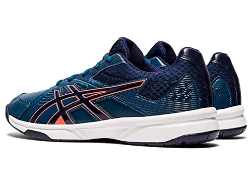 ASICS Men's Court Slide Mako Blue/Peacoat Leather Tennis Shoes-9 UK (44 EU) (10 US) (1041A037) Asic Cheer Shoes