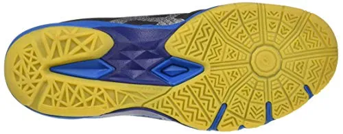 ASICS Men's Gel-Blade 6 Print/Race Blue Badminton Shoes-10 UK/India (45 EU)(11 US) (R703N.402) Asics Women Waterproof Shoes