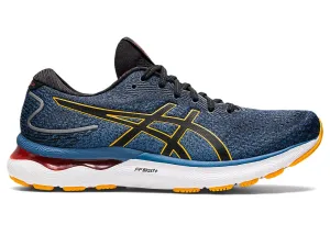 Amplifoam Asics Shoes ASICS Men's GEL-NIMBUS 24 (Azure/Amber)